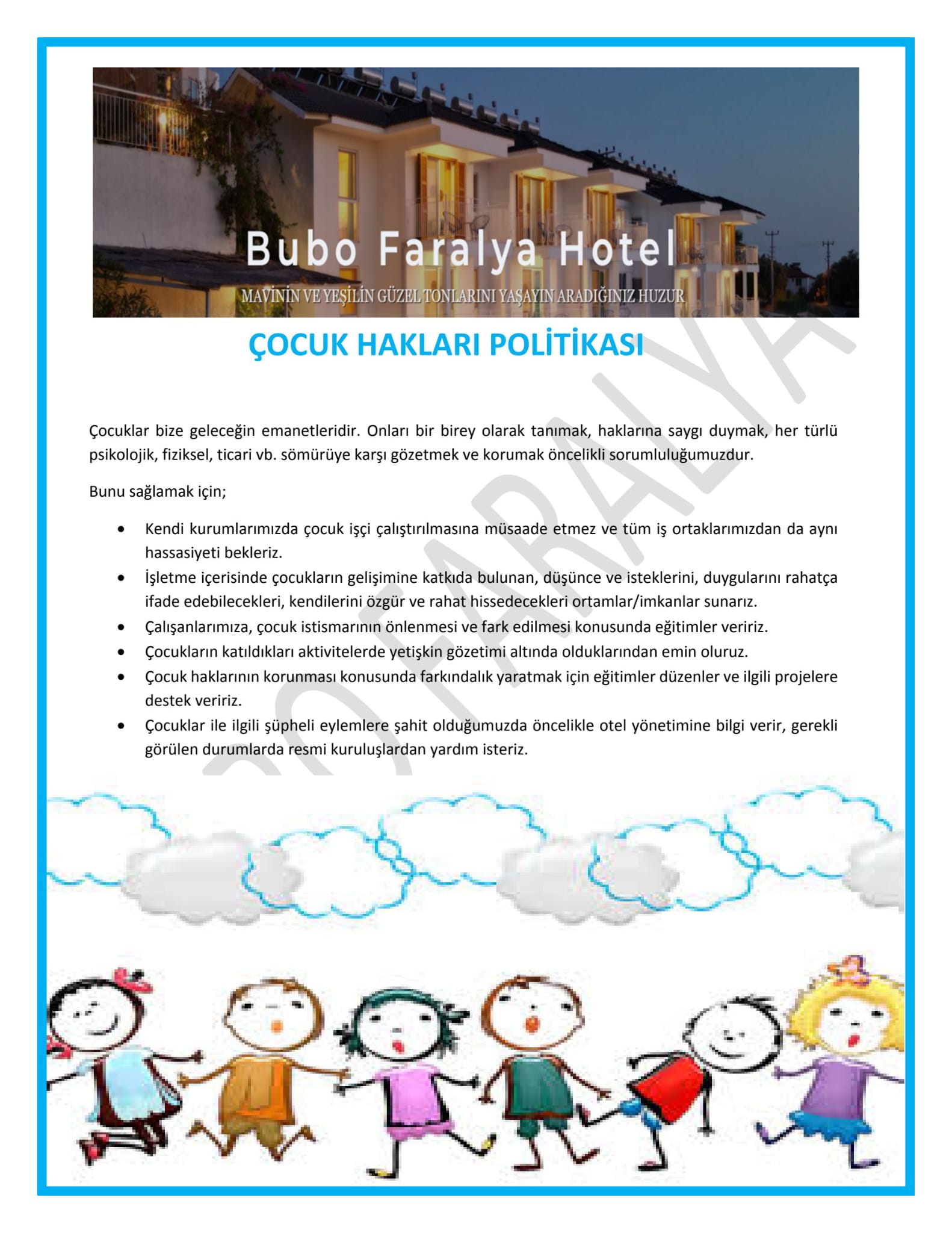 Çocuk Hakları Politikası